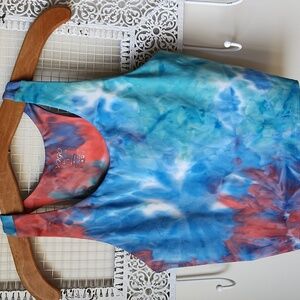 Vogo Athletica Tie Dye Sports Bra Athletic Tank Top sz S